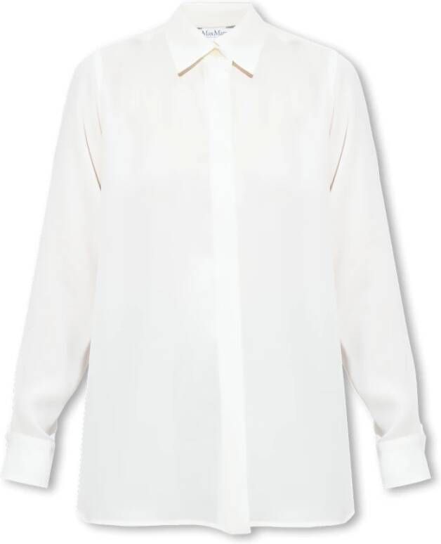 Max Mara Euforia shirt White Dames