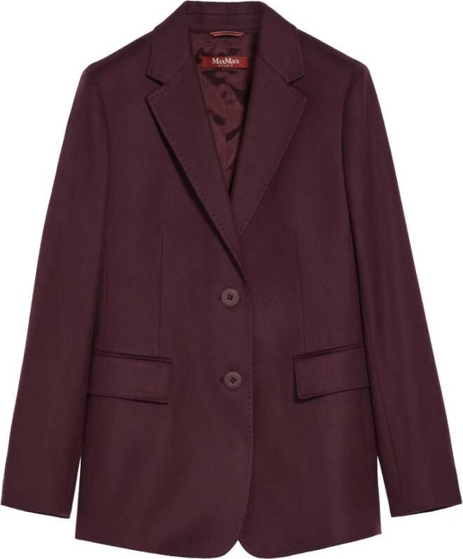 Max Mara Formele blazers Paars Dames