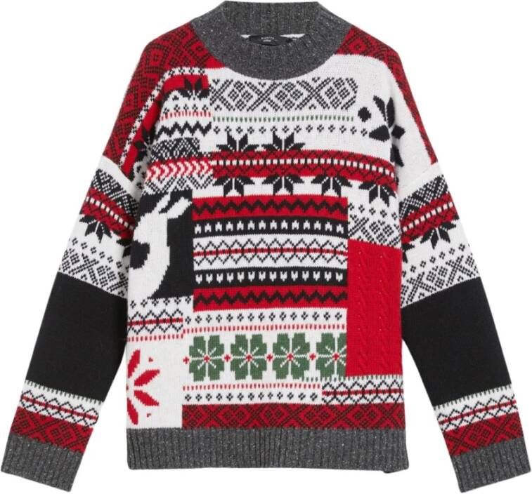 Max Mara Gebreide trui Grijs Dames