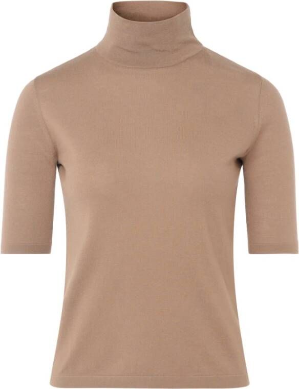 Max Mara Gezellige en stijlvolle Gigi wollen trui Beige Dames