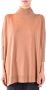 Max Mara Gezellige Turtleneck Gebreide Kleding voor Vrouwen Beige Dames - Thumbnail 1