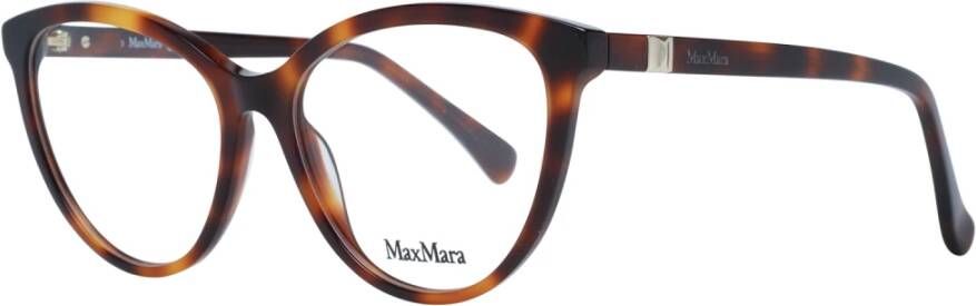 Max Mara Bruine Cat Eye Dames Optische Monturen Brown Dames