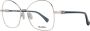 Max Mara Gouden Metalen Vlinder Optische Brillen voor Vrouwen Yellow Dames - Thumbnail 2