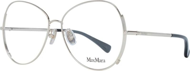 Max Mara Zilveren Dames Optische Brillen Butterfly Stijl Gray Dames