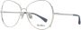 Max Mara Zilveren Dames Optische Brillen Butterfly Stijl Gray Dames - Thumbnail 1