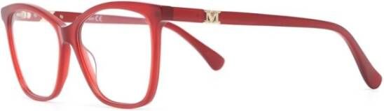 Max Mara Rode Optische Bril veelzijdig en stijlvol Red Dames