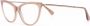 Max Mara Beige Cat Eye Optische Monturen Beige Dames - Thumbnail 1
