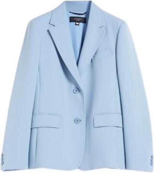 Max Mara Jackets Blauw Dames