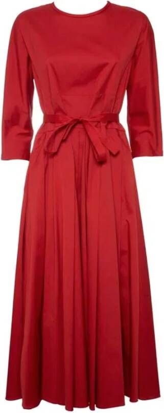 Max Mara Jupiter jurk Rood Dames
