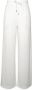 Max Mara Leather Trousers White Dames - Thumbnail 1
