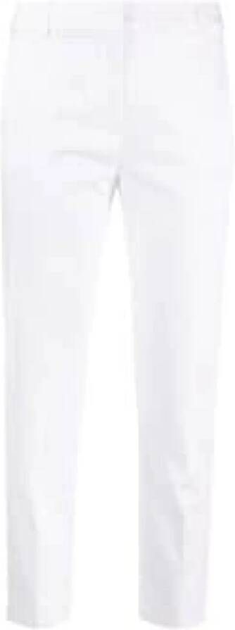 Max Mara Lince Broek White Dames