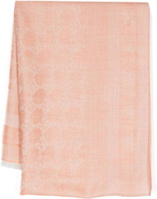 Max Mara Luxe Sjaal voor Modebewuste Vrouwen Roze Dames
