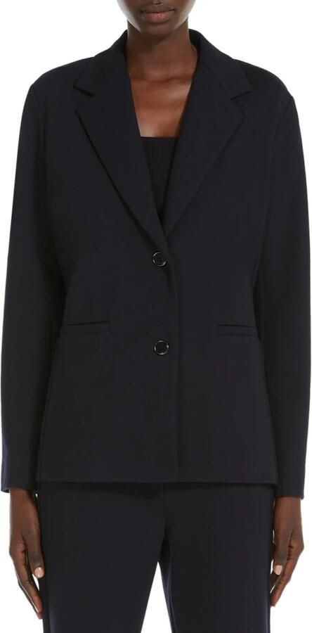 Max Mara Blauwe Joice Blazer Jersey Milano Blue Dames - Foto 3