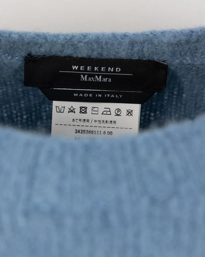 Weekend Max Mara Gebreide pullover met ronde hals model 'GHIACCI' - Foto 12