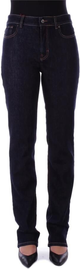 Max Mara Denim Jeans met rits en knoop Blue Dames - Foto 4