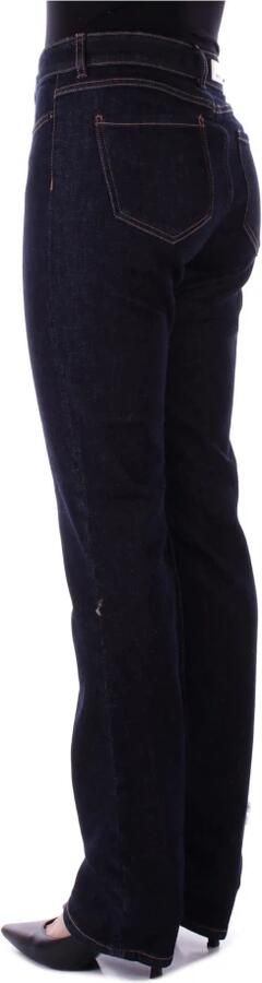 Max Mara Denim Jeans met rits en knoop Blue Dames - Foto 2