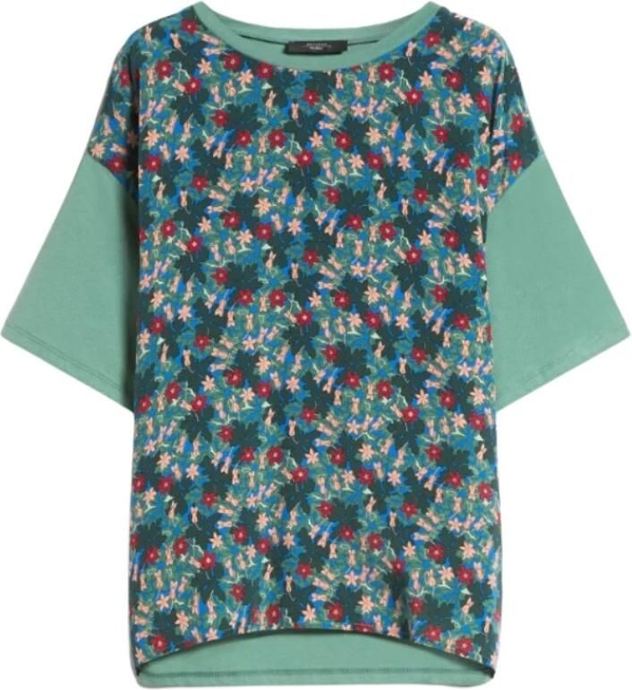 Weekend Max Mara Loose fit T-shirt van puur katoen model 'MALAGA'