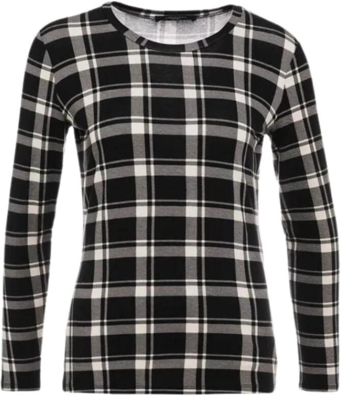 Max Mara Elegante Blouse Black Dames