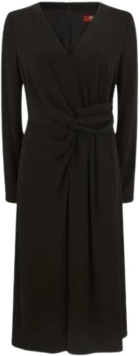 Max Mara Elegante Mammola Jurk Black Dames