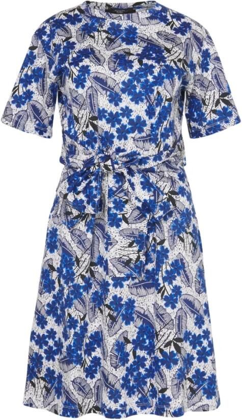 Weekend Max Mara Knielange jurk met strikceintuur model 'TONIO' - Foto 3