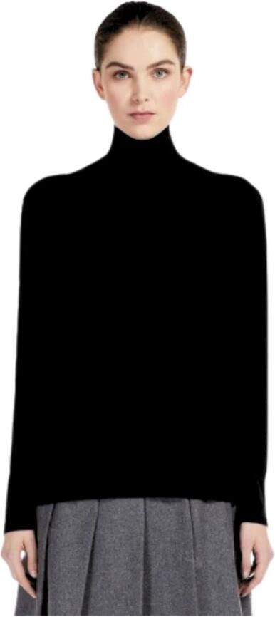 Max Mara Kiku Gebreide Top Black Dames - Foto 3