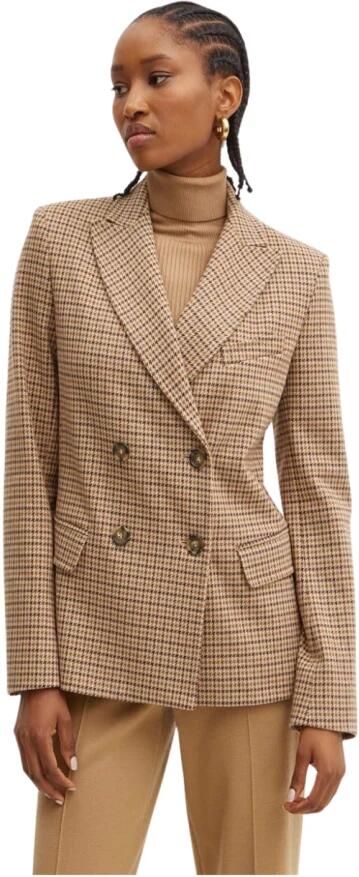 Weekend Max Mara Blazer met reverskraag model 'FUNGHI'