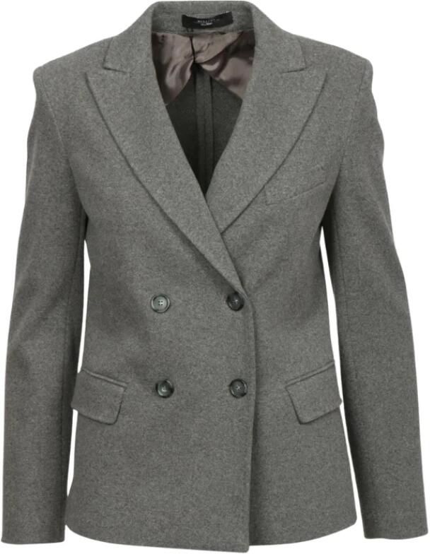 Weekend Max Mara Blazer met reverskraag model 'FUNGHI' - Foto 2