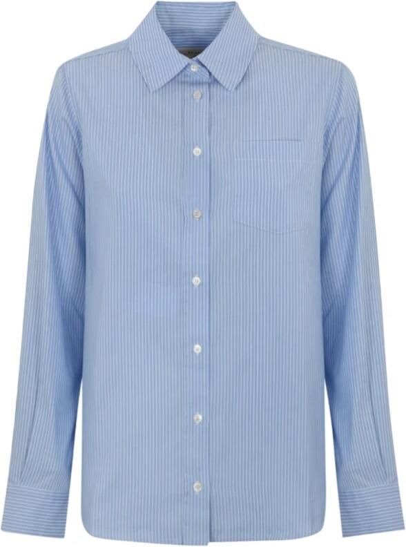 Max Mara Stijlvolle Blouse voor Vrouwen Blue Dames