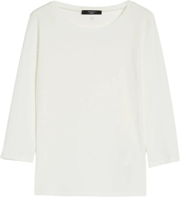 Weekend Max Mara Shirt met lange mouwen en ronde hals model 'MULTIA' - Foto 3