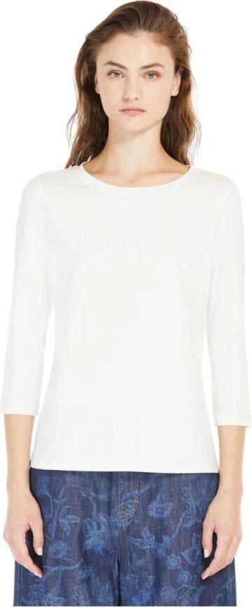 Weekend Max Mara Shirt met lange mouwen en ronde hals model 'MULTIA'