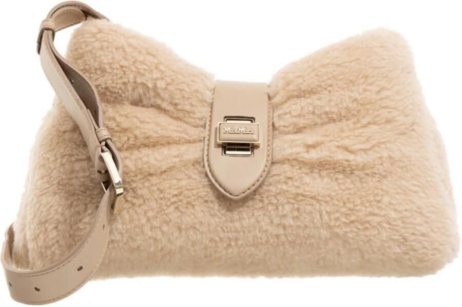 Max Mara Crossbody bags Cuscino Teddy in beige - Foto 2