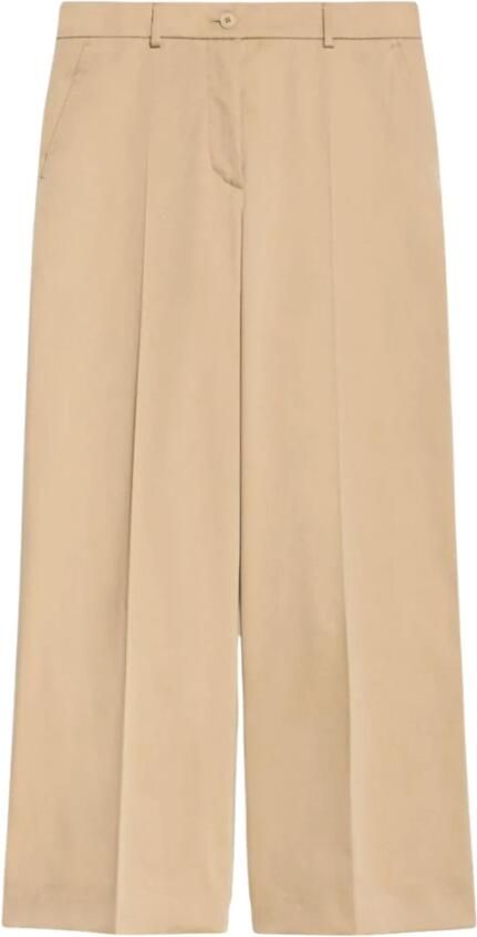 Weekend Max Mara Wide leg broek met steekzakken opzij model 'URIAL' - Foto 3