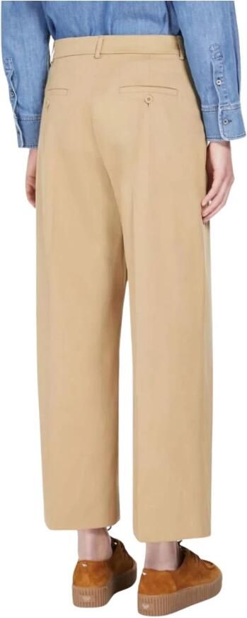 Weekend Max Mara Wide leg broek met steekzakken opzij model 'URIAL' - Foto 2