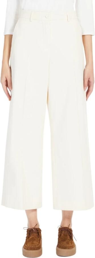 Weekend Max Mara Stoffen broek met persplooien model 'VASTO'