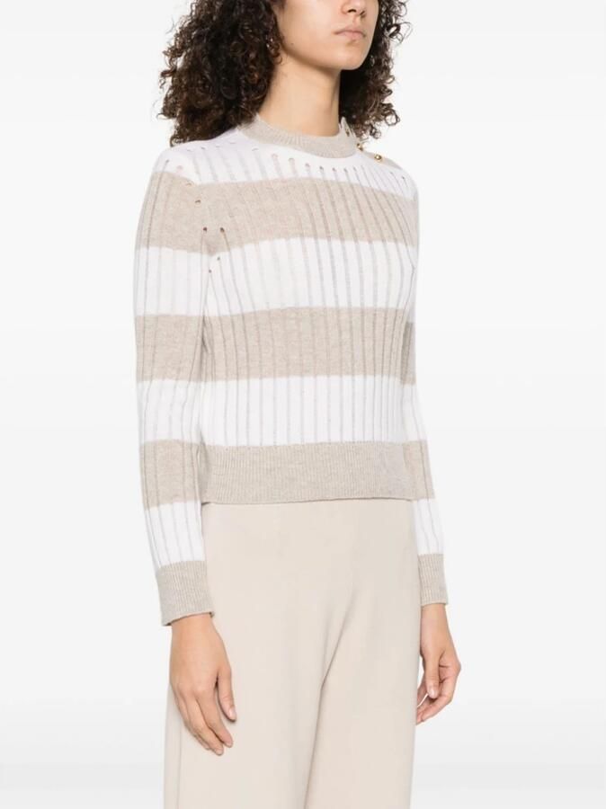 Weekend Max Mara Gebreide pullover met ronde hals model 'GHIACCI' - Foto 9