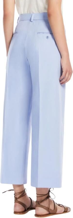 Weekend Max Mara Flared wollen broek met persplooien model 'VISIVO' - Foto 2