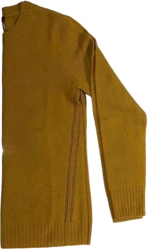 Max Mara Zuivere Cashmere Gebreide Trui Yellow Dames - Foto 2