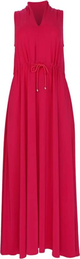 MaxMara Leisure Maxi-jurk met tunnelkoord model 'ZITTO'