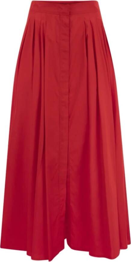 Max Mara Maxi Skirts Rood Dames