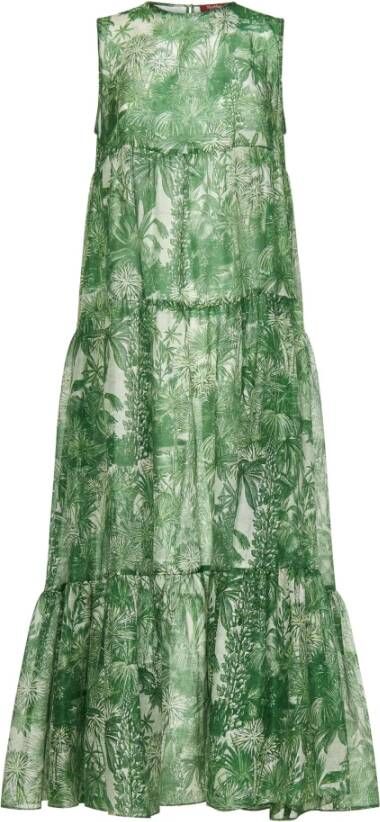 Max Mara Midi Dresses Groen Dames