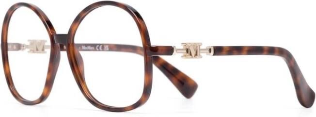 Max Mara Stijlvolle Brillenmonturen MM5100Large Brown Dames