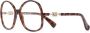 Max Mara Bruine Optische Monturen Dames Accessoires Brown Dames - Thumbnail 4