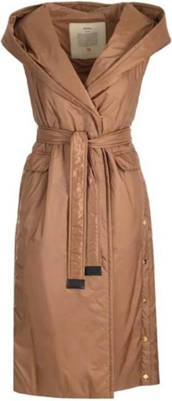 Max Mara Mouwloos Vest Bruin Dames
