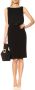 Max Mara Mouwloze Jurk Zwart Dames - Thumbnail 1