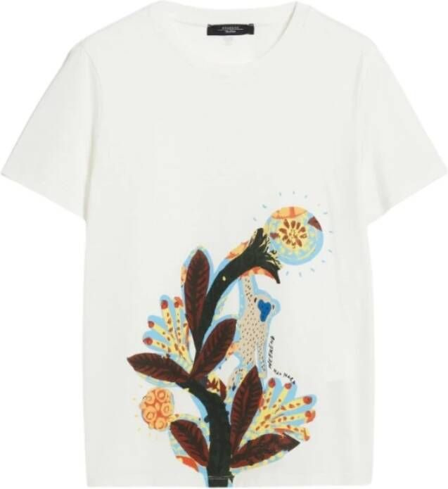 Max Mara Murano T-Shirt Collectie Wit Dames