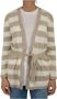 Max Mara Oversized Gingham Cardigan Beige Dames - Thumbnail 1