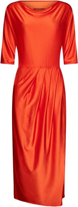 Max Mara Party Dresses Oranje Dames