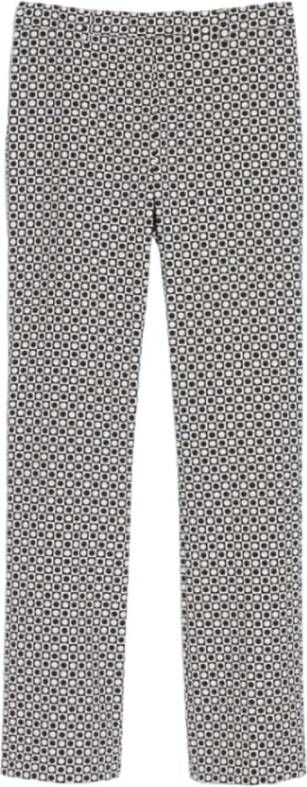 Max Mara Rechte Pijp Broek Meerkleurig Dames