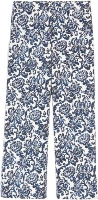 Max Mara Rechte Pijp Broek Meerkleurig Dames