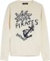 Max Mara Weekend Alpaca en wollen trui met inlegontwerp White Dames - Thumbnail 1